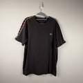 Fred Perry Shirt Logo Tape - Grey XXL
