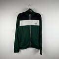 Fred Perry Track Jacket - Green L