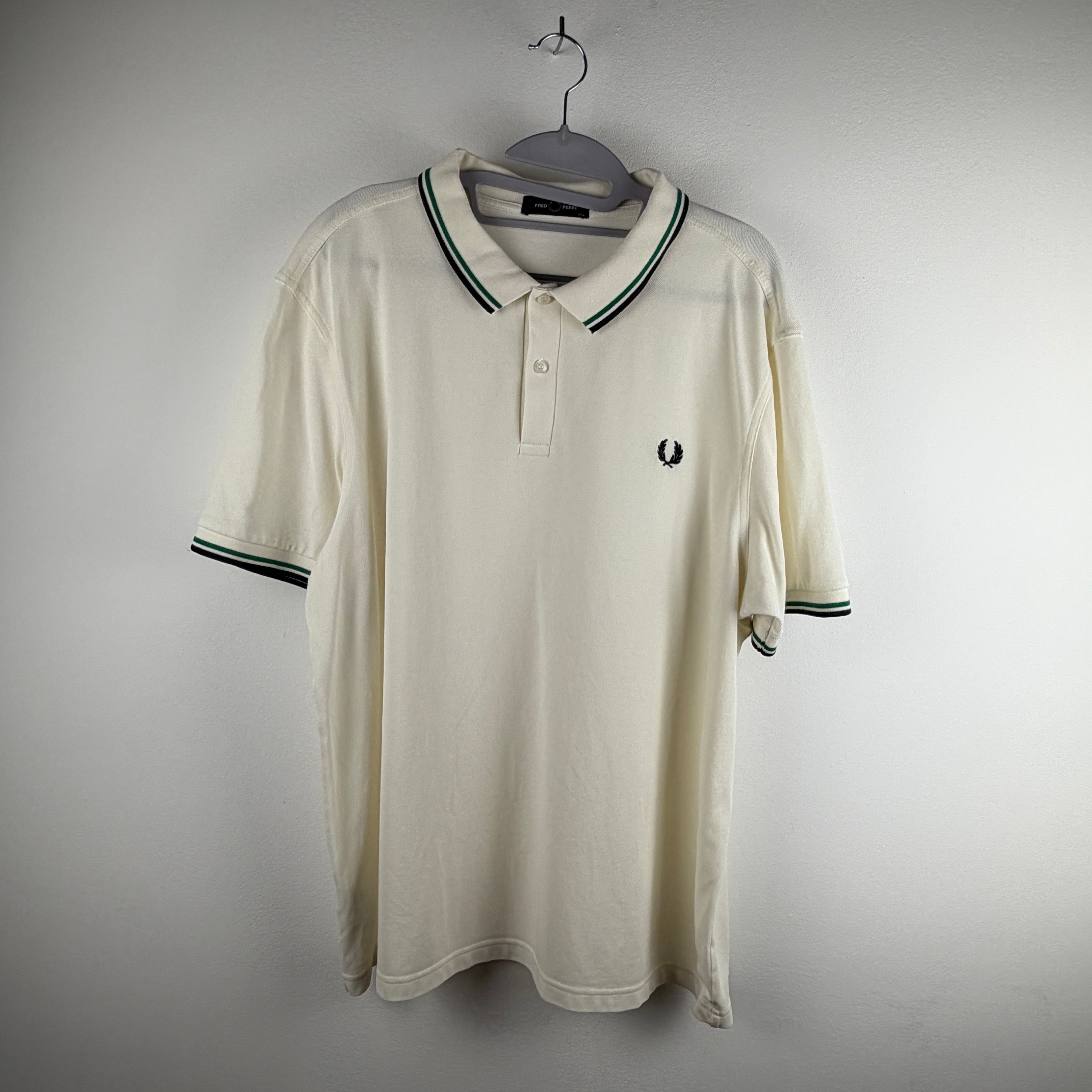 Fred Perry Polo - Creme XXL