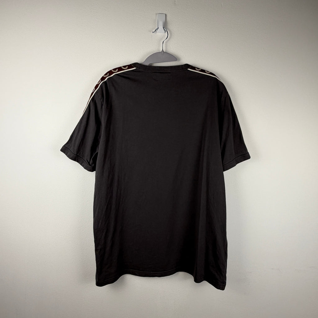 Fred Perry Shirt Logo Tape - Grey XXL