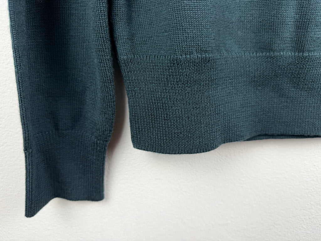 Fred Perry Sweater Merino Wool - Green S