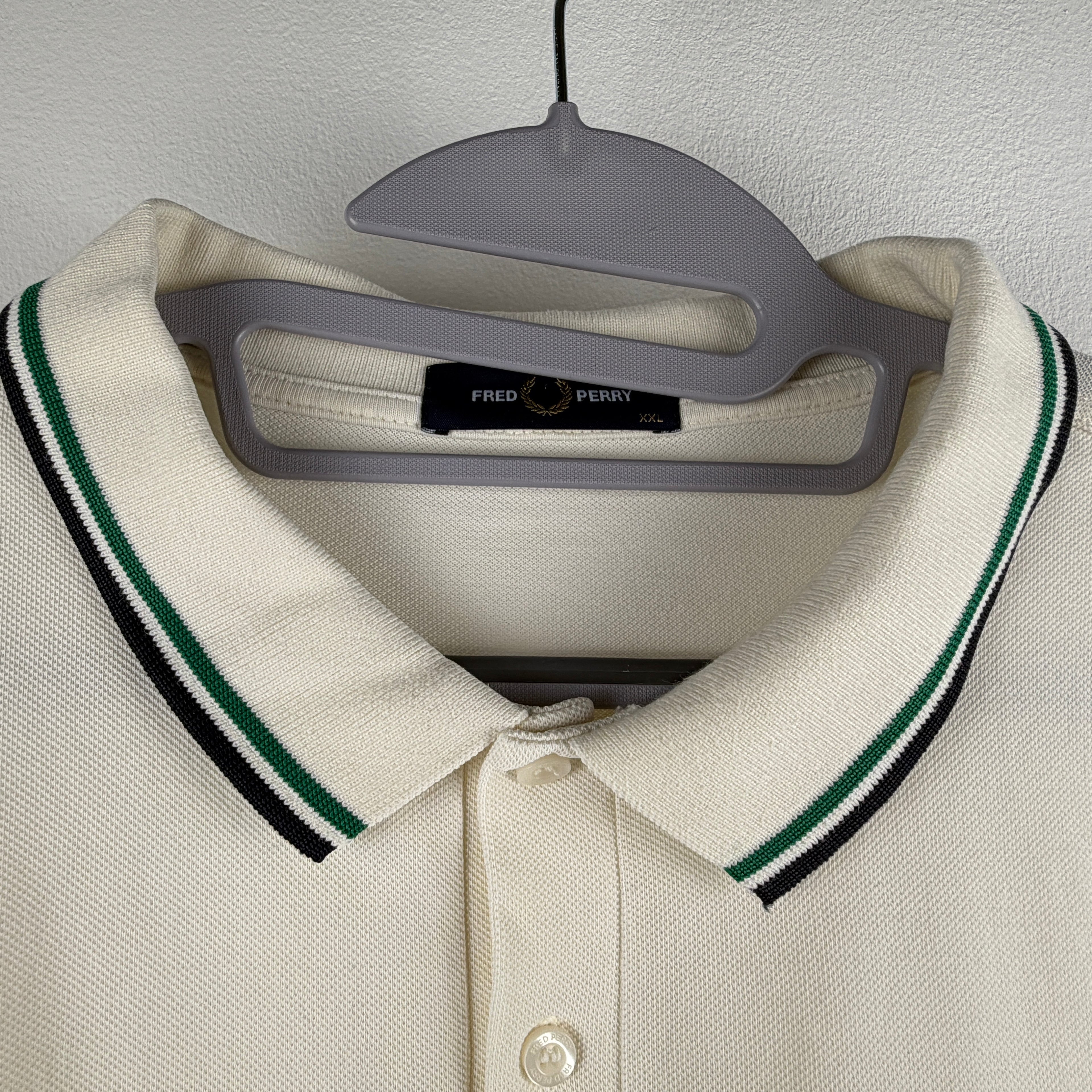 Fred Perry Polo - Creme XXL